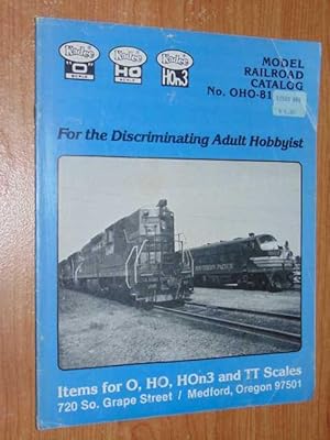 Model Railroad Catalog No. OHO-81. Items for O, HO, HOn3 and TT Scales