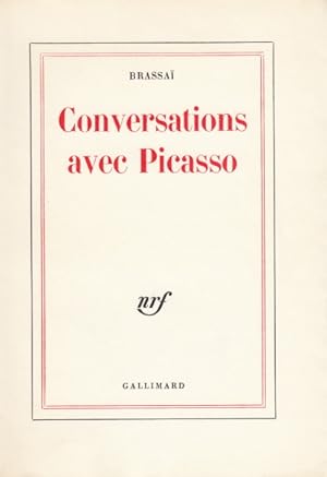 Imagen del vendedor de Conversations avec Picasso. a la venta por Librairie Vignes Online