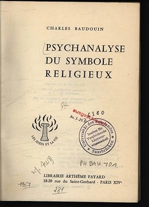 Seller image for Psychanalyse du symbole religieux. for sale by Antiquariat Bookfarm