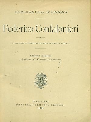 Image du vendeur pour Federico Confalonieri mis en vente par Librodifaccia