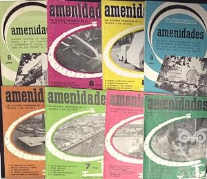 Lote 8 Revistas 'Amenidades'. 1959-1960-1970