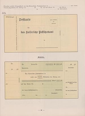 Geschäfts-Formulare für den Unterricht in Arbeiterklassen gewerblicher Fortbildungsschulen.