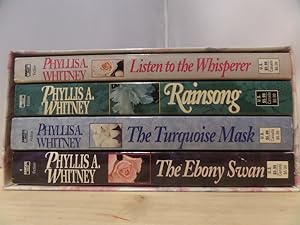 Seller image for Box Set of 4 / The Ebony Swan, the Turquoise Mask, Rainsong, Listen to the Whisperer for sale by Archives Books inc.