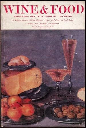 Bild des Verkufers fr Wine and Food. A Gastronomical Quarterly. No.130. Summer Number, 1966. zum Verkauf von Janet Clarke Books ABA