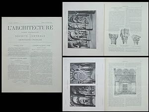 L'ARCHITECTURE n°38 1905 MOSQUEE DE CORDOUE, CORDOBA
