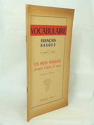 Image du vendeur pour Vocabulaire Franais-Basque mis en vente par Librairie KOEGUI