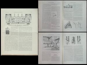 LA CONSTRUCTION MODERNE - n°14 - 1892 - COUVERTURE SACRE COEUR MONTMARTRE PARIS