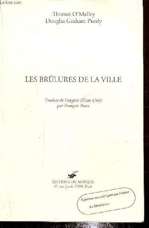 Seller image for Les brlures de la ville, preuves non corriges par l'auteur. for sale by Le-Livre