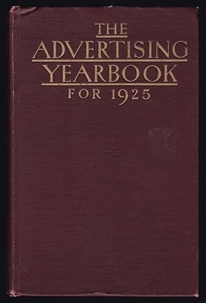Seller image for The Advertising Year Book for 1925 for sale by JNBookseller