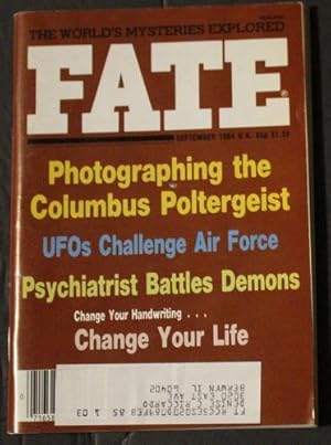 FATE (Pulp Digest Magazine); Vol. 37, No.10 , Issue 415, October 1984 True Stories on The Strange...