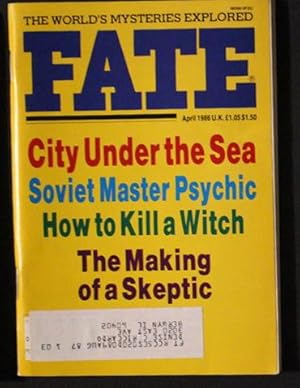 Image du vendeur pour FATE (Pulp Digest Magazine); Vol. 39, No. 4, Issue 432, April 1986 True Stories on The Strange, The Unusual, The Unknown - mis en vente par Comic World