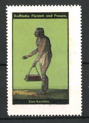 Poster stamp Exotische Fürsten, Frauen, Eine Karaibin