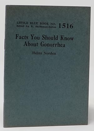 Imagen del vendedor de Facts You Should Know about Gonorrhea a la venta por Oddfellow's Fine Books and Collectables