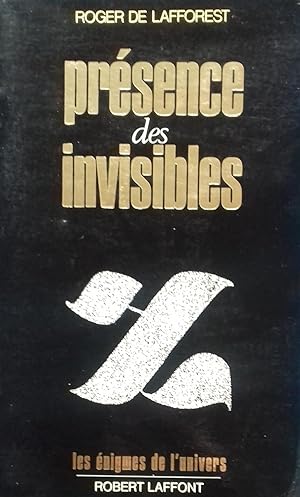 Image du vendeur pour Prsence des Invisibles. mis en vente par Librairie Pique-Puces