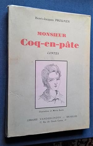 Imagen del vendedor de Monsieur Coq-en-pte.- Illustrations de M. BASTIN. a la venta por Librairie Pique-Puces