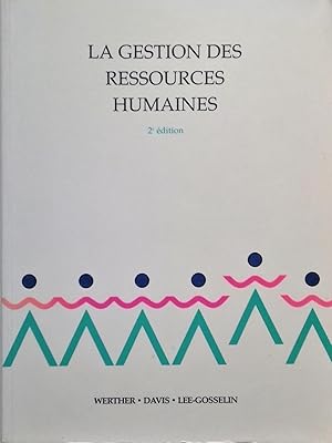 Seller image for La Gestion des Ressources humaines.- 2e dition. for sale by Librairie Pique-Puces