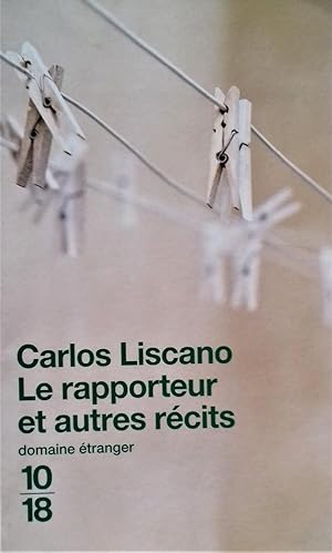 Seller image for Le Rapporteur et autres rcits. for sale by Librairie Pique-Puces