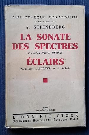 Seller image for Thtre : La Sonate des spectres - Eclairs. for sale by Librairie Pique-Puces