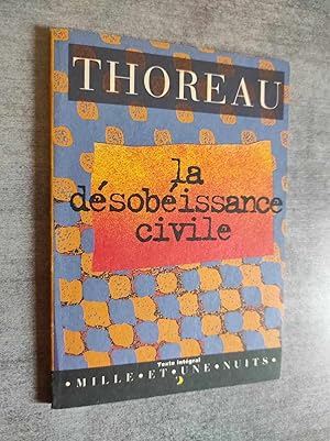 Bild des Verkufers fr La Dsobissance civile. zum Verkauf von Librairie Pique-Puces