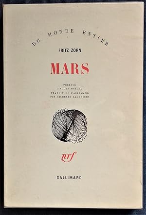 Image du vendeur pour MARS. Prface d'Adolf Muschg -Traduit de l'allemand par G. Lambrichs. mis en vente par Librairie Pique-Puces