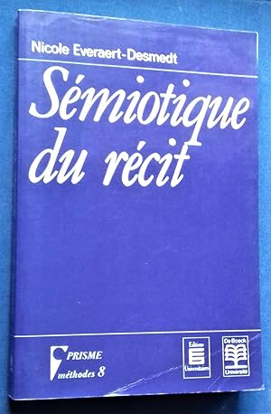 Image du vendeur pour Smiotique du rcit. mis en vente par Librairie Pique-Puces