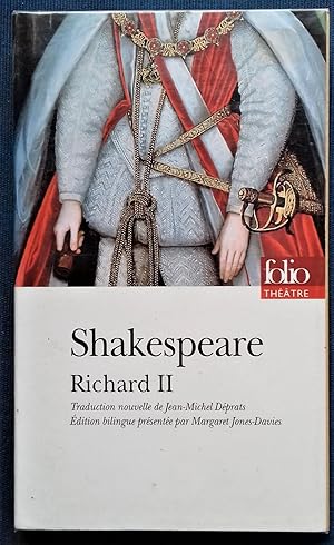 Image du vendeur pour RICHARD II. Traduction nouvelle de Jean-Michel Deprats - Edition BILINGUE prsente par M. Jones-Davies. mis en vente par Librairie Pique-Puces