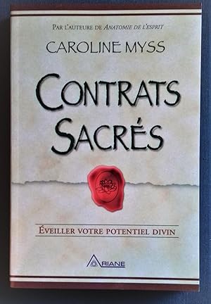 Imagen del vendedor de CONTRATS SACRES. a la venta por Librairie Pique-Puces
