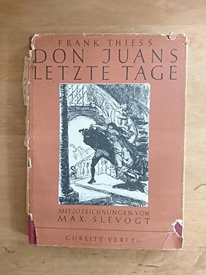 Don Juans letzte Tage - Mit 20 Zeichnungen von Max Slevogt