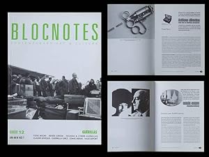 BLOCNOTES n°12 1996 -REVUE ART-GUERILLAS, JONAS MEKAS, RENEE GREEN, VALIE EXPORT