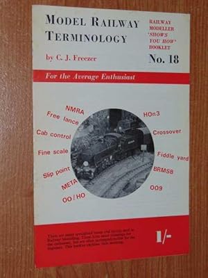 Model Railway Terminology: Railway Modeller: Shows You How Booklet No.18