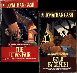 Bild des Verkufers fr The Judas Pair / A Lovejoy Mystery, AND Gold By Gemini (TWO LOVEJOY MYSTERY PAPERBACKS FOR ONE PRICE) zum Verkauf von Cat's Curiosities