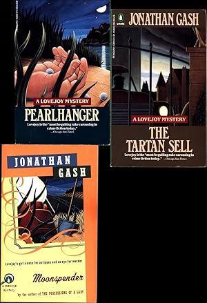 Seller image for Pearlhanger / A Lovejoy Mystery, AND The Tartan Sell, AND Moonspender (THREE LOVEJOY MYSTERY PAPERBACKS FOR ONE PRICE) for sale by Cat's Curiosities