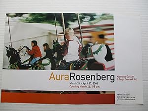 Bild des Verkufers fr Aura Rosenberg Klemens Gasser and Tanja Grunert 2002 Poster zum Verkauf von ANARTIST