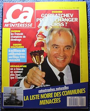 Image du vendeur pour A m'intresse - n81 de 1987 - Gorbatchev, Dminage, Jazz, Papillons. mis en vente par Bouquinerie Spia
