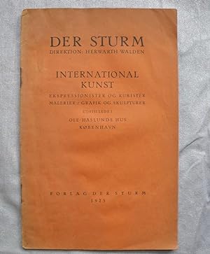 Der Sturm. International Kunst. Ekspressionister og Kubister Malerier / Grafik og Skulpturer.