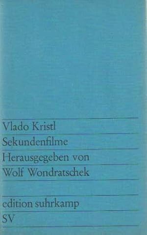 Sekundenfilme. Vlado Kristl. Hrsg. von Wolf Wondratschek