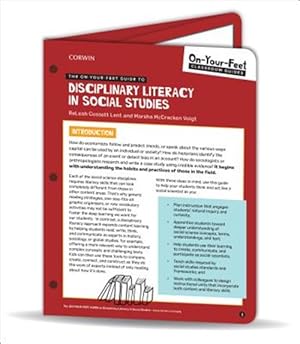 Seller image for On-your-feet Guide to Disciplinary Literacy in Social Studies for sale by GreatBookPrices