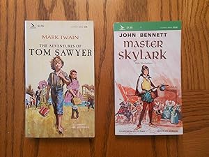 Classic Stories Two Book Lot: the Adventures of Tom Sawyer and Master Skylark