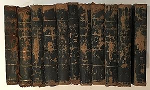 Schillers sämmtliche Werke : in zwölf Bänden [12 volume set, lacking volume 3]