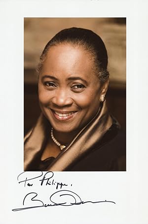 Seller image for Barbara Hendricks - Grande photo ddicace for sale by PhP Autographs