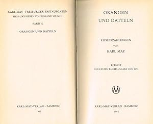 Orangen und Datteln. Freiburger Erstausgaben, Bd.10.