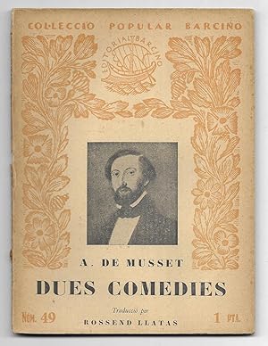 Dues Comedies. Col-lecció Popular Barcino nº 49