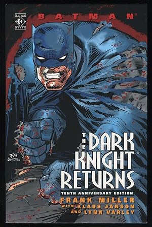 Seller image for Batman The Dark Knight Returns Tenth Anniversary Edition Hardcover w/ Dust Jacket Rare HC DJ Frank Miller Joker DC Comics 1996 for sale by CollectibleEntertainment