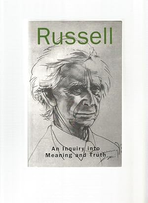 Seller image for AN INQUIRY INTO MEANING AND TRUTH for sale by Books for Amnesty, Malvern