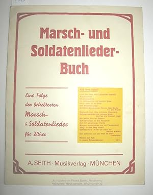 Seller image for Marsch- und Soldatenliederbuch (Fr Zither) for sale by Antiquariat Zinnober