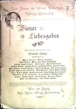 Bild des Verkufers fr Von Wien und den Wienern. - in: Wiener Liebesgaben zum Verkauf von books4less (Versandantiquariat Petra Gros GmbH & Co. KG)