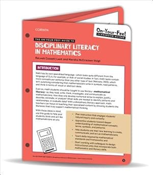 Seller image for On-your-feet Guide to Disciplinary Literacy in Mathematics for sale by GreatBookPrices