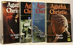 Image du vendeur pour Tant que brillera le jour + La maison biscornue + les indiscrtions d'Hercule Poirot + le flambeau --- 4 romans mis en vente par crealivres