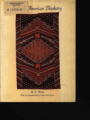 Bild des Verkufers fr Spanish-American blanketry Its relationship to aborig. weaving in the Southwest; [a special publ. in celebration of the 80. anniversary of the School of American Research zum Verkauf von Antiquariat Bookfarm