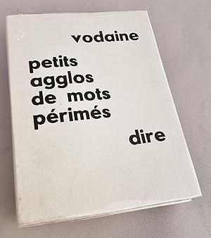 Bild des Verkufers fr Petits agglos de mots prims avec quatre linogravures de Paul Mathis. zum Verkauf von La Basse Fontaine